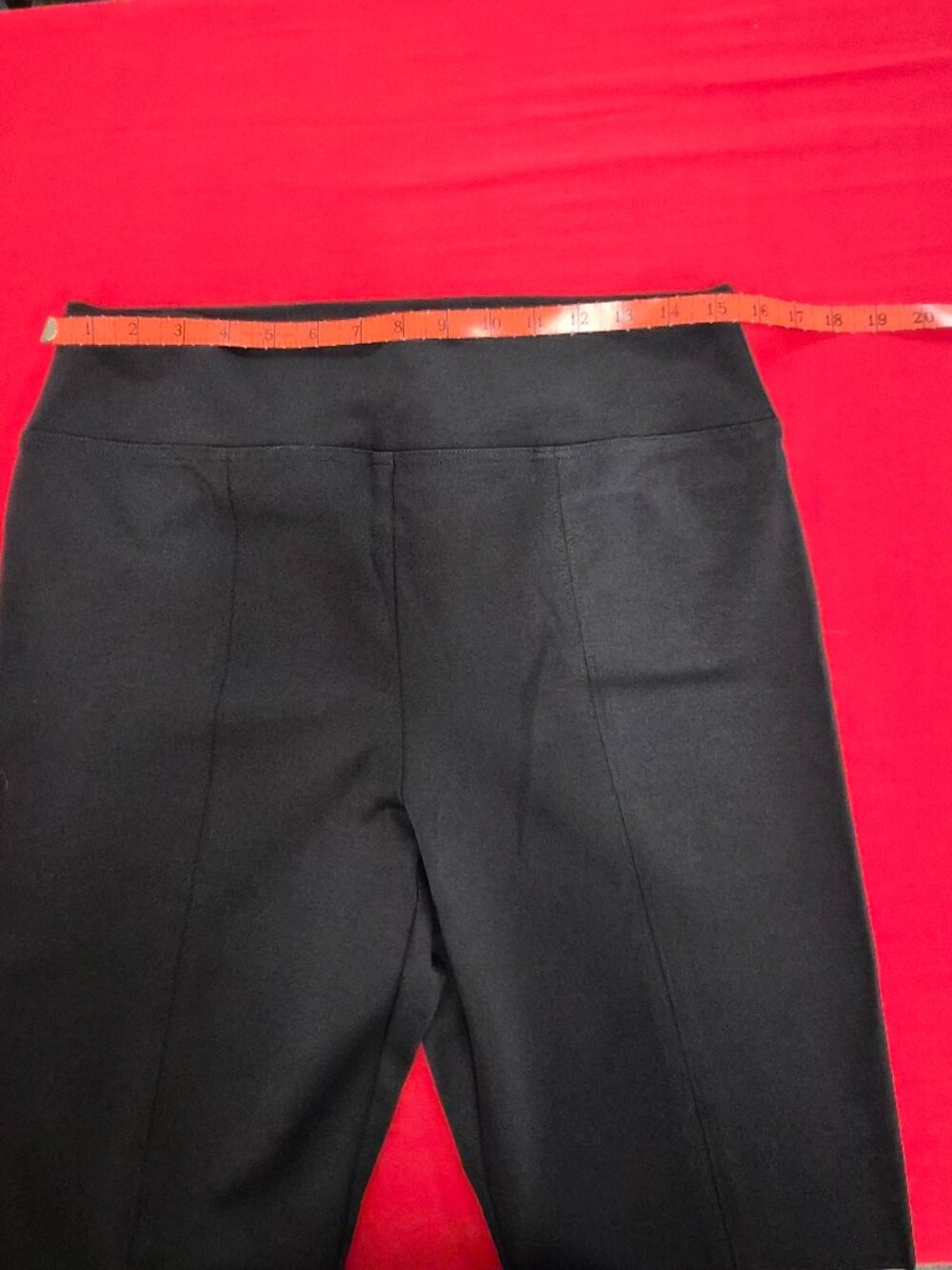 Trina Turk Carine Black Pant with front ankle slits NWOT size 10 - Picture 6 of 12
